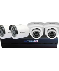 Bộ KIT 4 Camera IP 2MP + Đầu ghi 4 Kênh