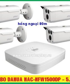 Combo Dahua HAC-HFW1500DP - 5.0MP