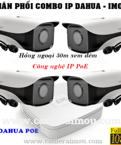 Combo IP Dahua PoE DH-IPC-HFW1230MI1 - 1080P