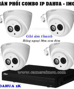 Combo Dahua IPC-HDW4436C-A - 4.0MP